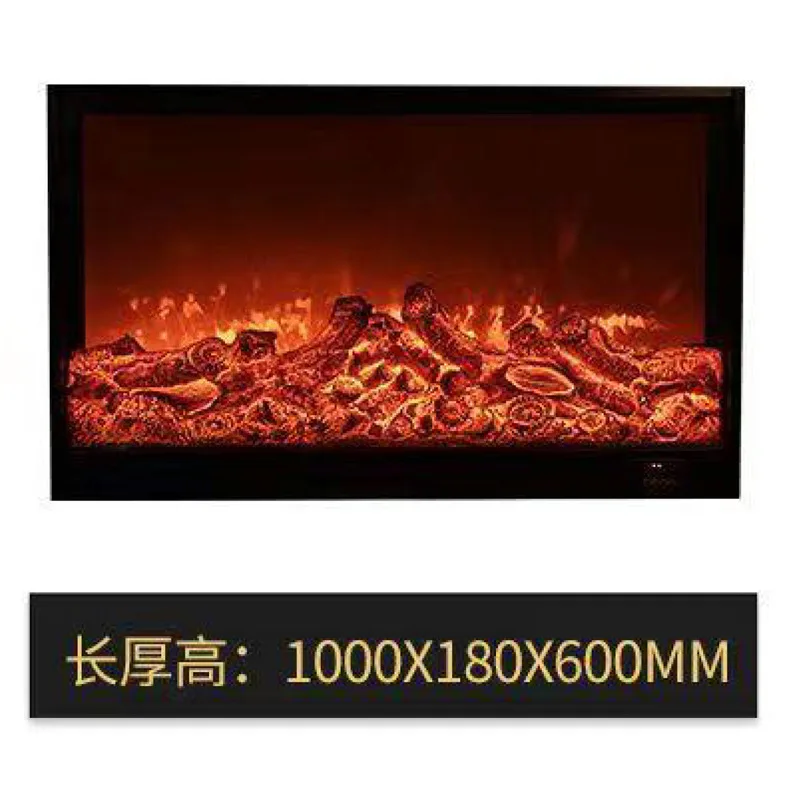Electronicmanufacturer customized home decoration built-in heatercore simulated fire
