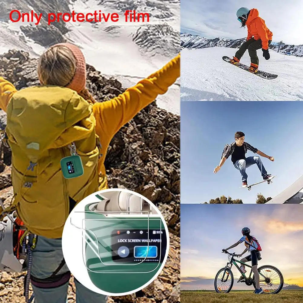 Voor Tour Pro 2 Film Bluetooth Oortelefoon Ultra-Dunne Tpu Zachte Hydrogel Film Clear Screen Protector Oortelefoon Accessoires