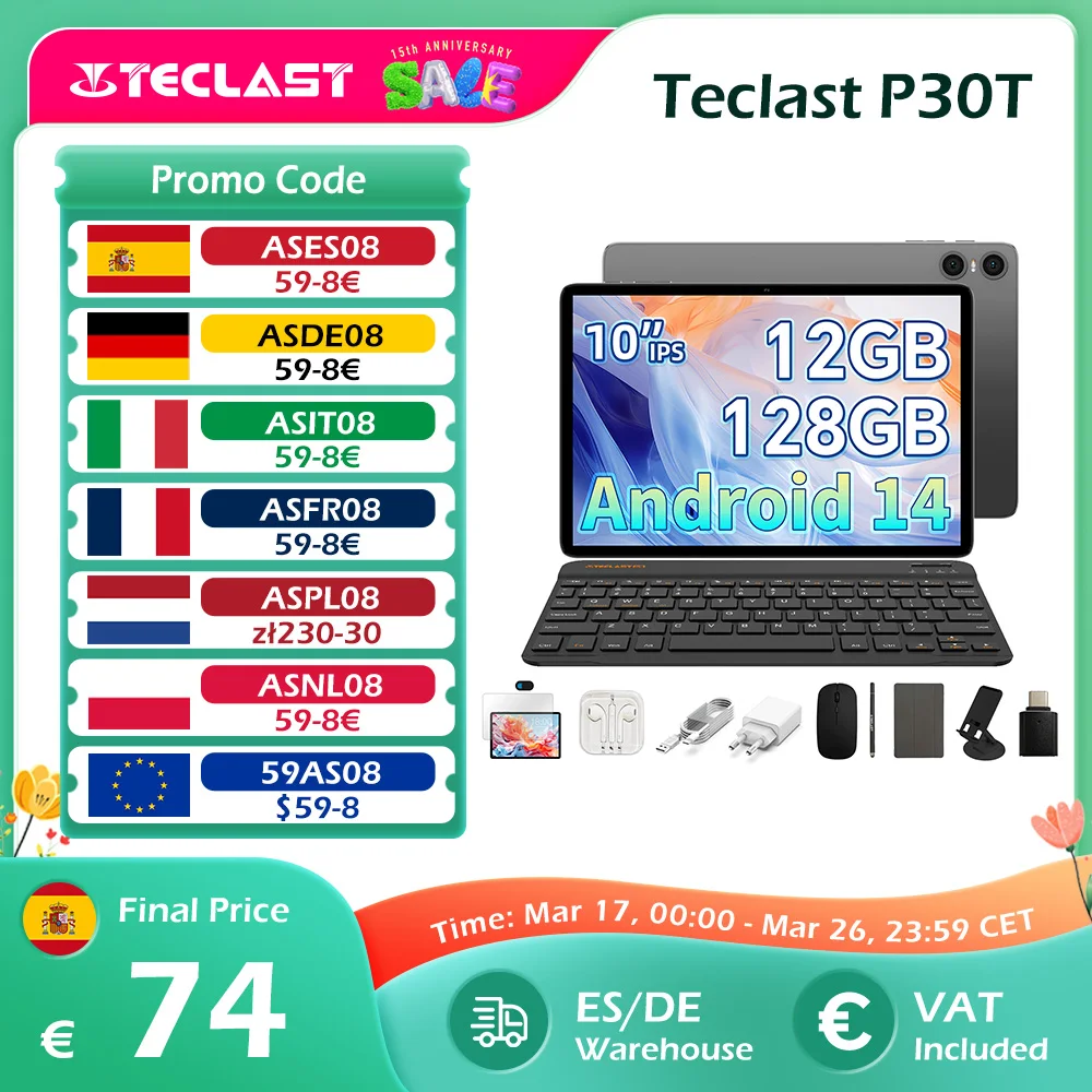 Teclast P30T Set 10 