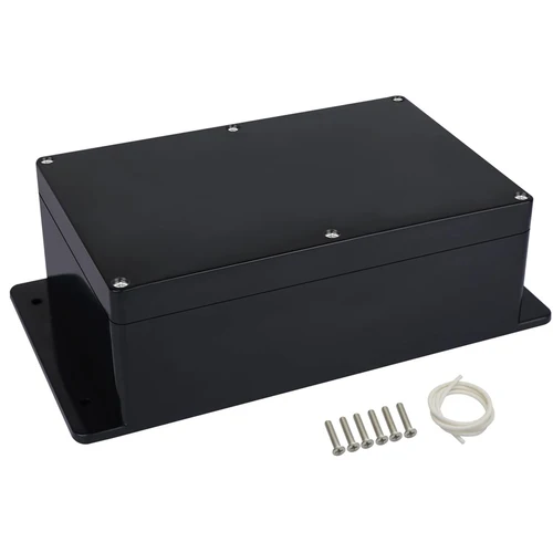 Imagen 2 del producto Caja de conexiones impermeable, cajas de proyectos eléctricos de plástico ABS, caja de proyectos electrónicos DIY, caja de fuentes de alimentación con oreja fija