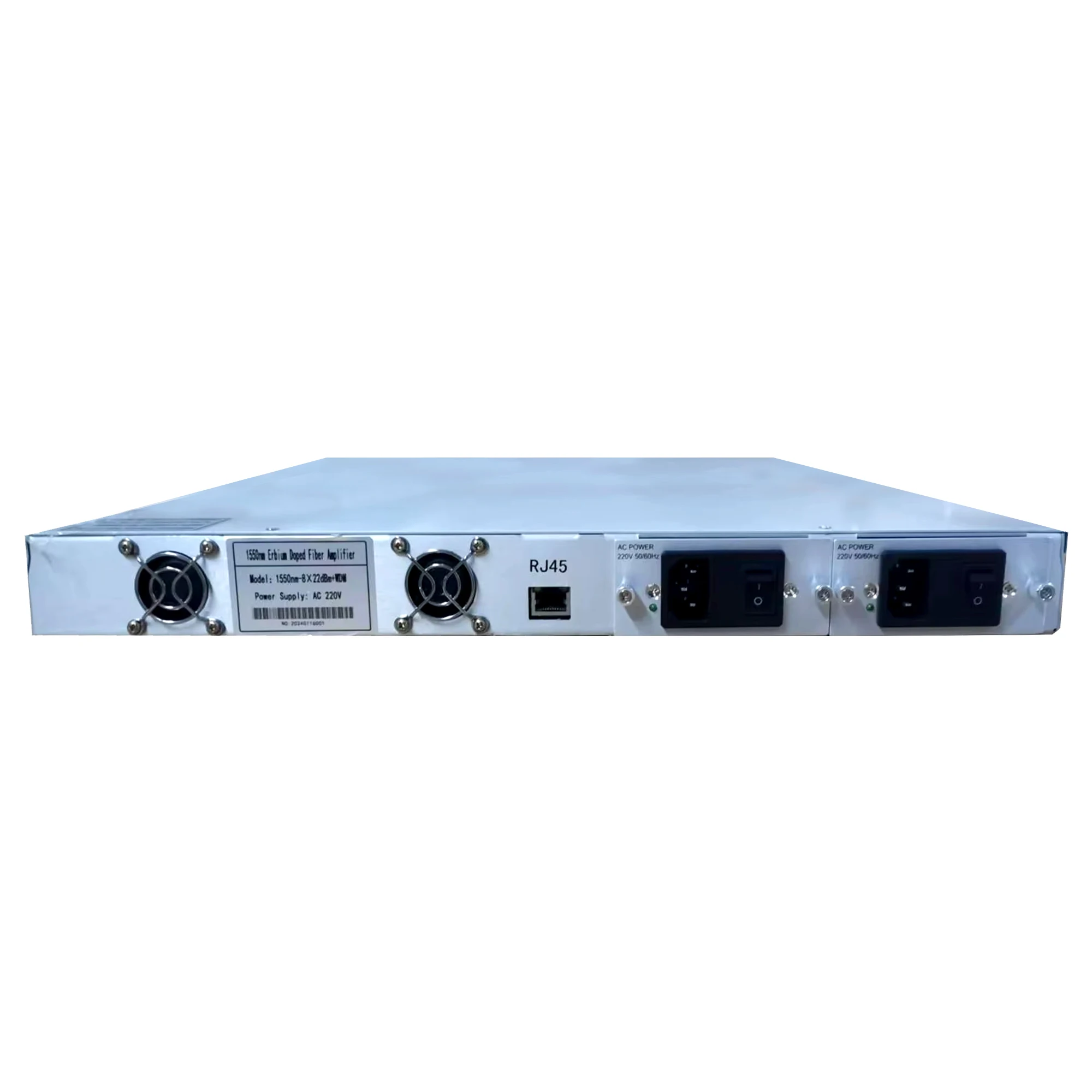 1U High Power 1550nm EDFA Erbium Doped Fiber Amplifier 8X23DB+WDM CATV+IPTV+NETWORK