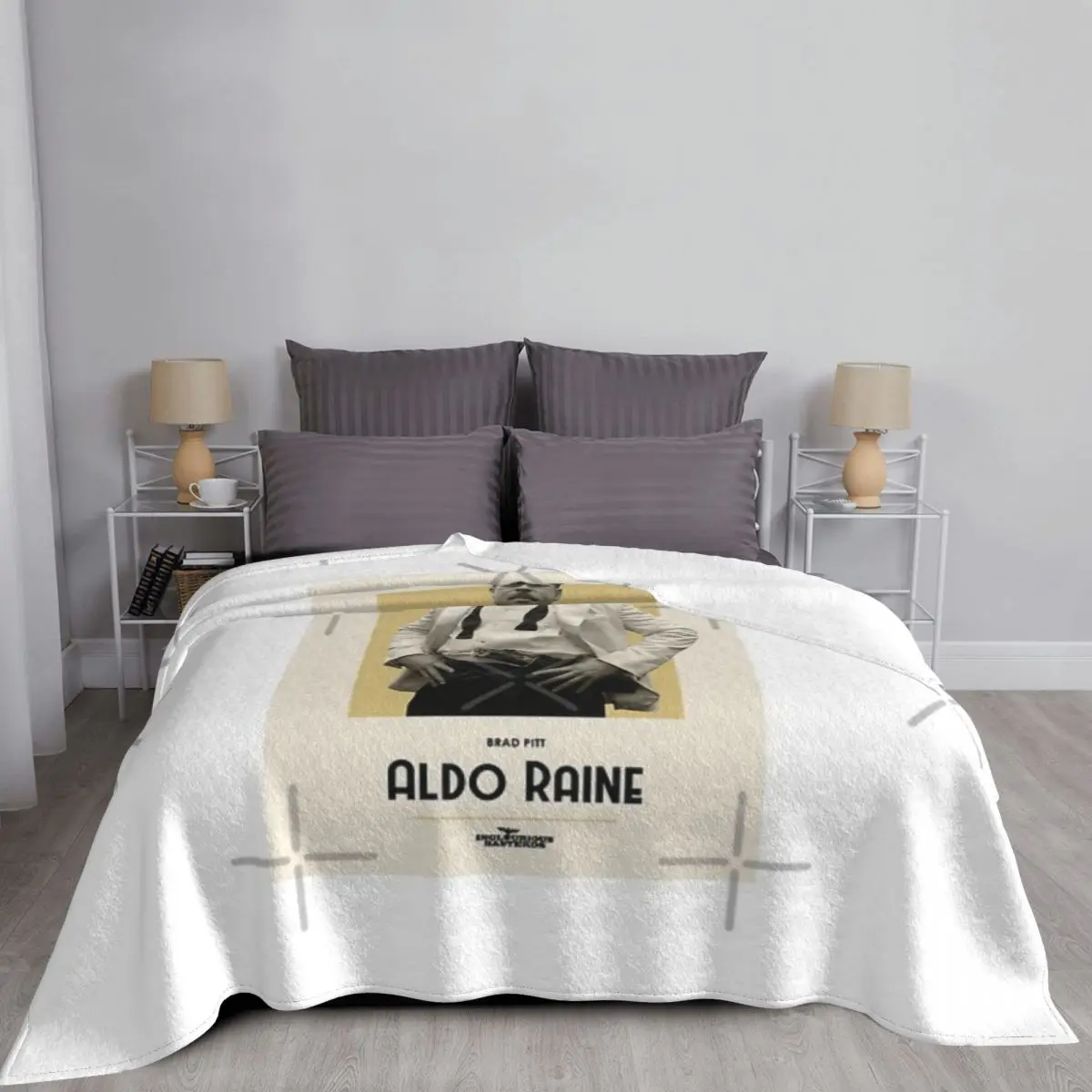 Брэд Пит Inglourious Basterds Одеяло Покрывало на кровать Покрывало