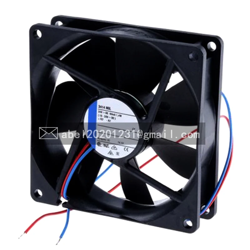 

BRAND NEW 3414NGL 24VDC 58MA 1.4W ORIGINAL COOLING FAN 9225 92*92*25MM