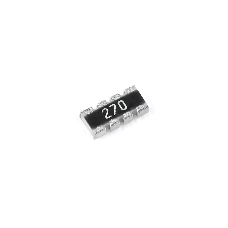 50-100Pcs 0603 2*4 8P4R 2*4P 5% Network Resistor SMD Array 0R ~ 910K 2K 2.2K 4.7K 10K 22K 47K 100K 1M 1 10 100 220 470 56 68 ohm