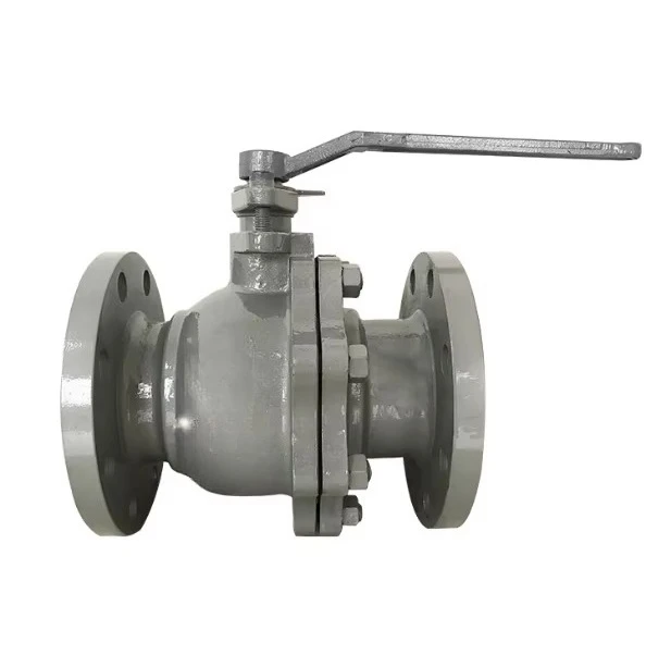 عالية الجودة Q41F الصناعية WCB الكرة صمام عالية الأداء اتجاهين دليل شفة صمام الكرة العائمة