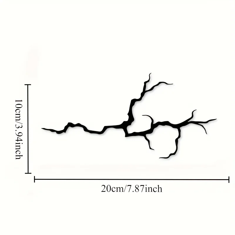 20cm Lightning Shape Vinyl Car Sticker