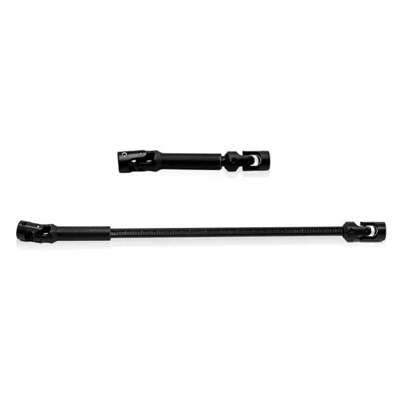 Steel 85-230mm Cut to Length Driveshaft Universal Joint Drive Shaft for 1/10 RC Crawler LCG Rigs Sportys Scalers Capra SCX10 Pro