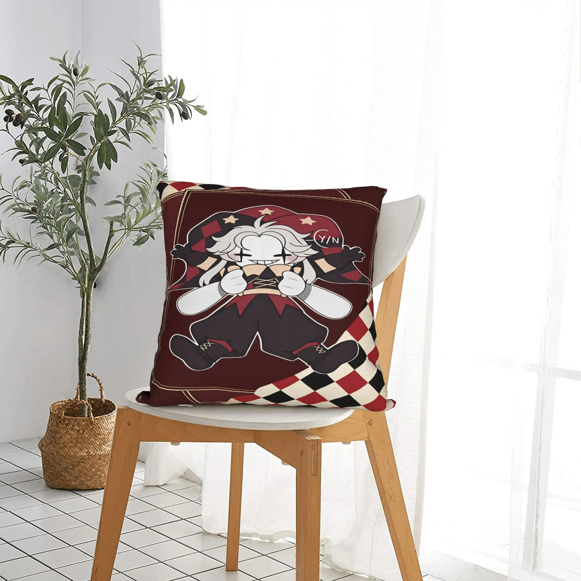 The Freak Circus  Pillow Case  Graphic Pillow Cover For Couch Sofa Bedroom Kawaii Pillowcases