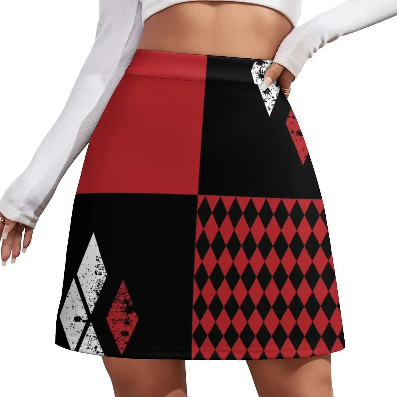 

Quinn Diamonds Mini Skirt skirts for woman skirt sets skirts for womans japanese style