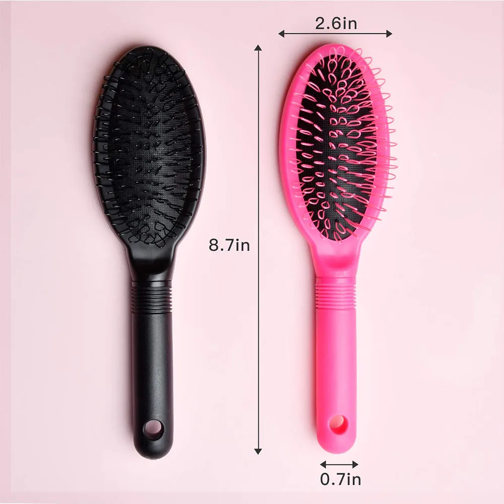 Loop Wig Brush Hair Extension Brush Hair Pieces Toupees Weaves Brush For Brushing Styling Detangling Natural and Synthetic Hair