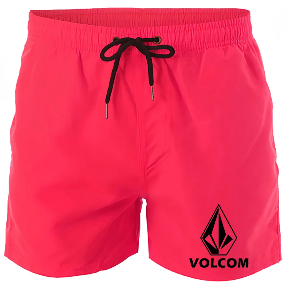 Men's Beach Shorts Swimwear Drawstring with Mesh Lining Male Swimming Trunks Quick drying Swimsuit Mens Swim Briefs Surf Shorts