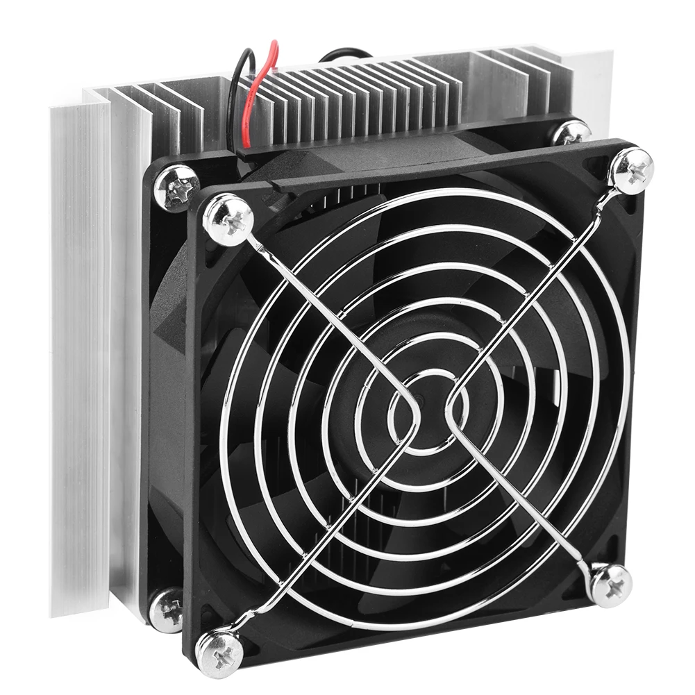 12V Semiconductor Refrigeration Thermoelectric Peltier Cold Plate Cooler with Fan Semiconductor Refrigeration System