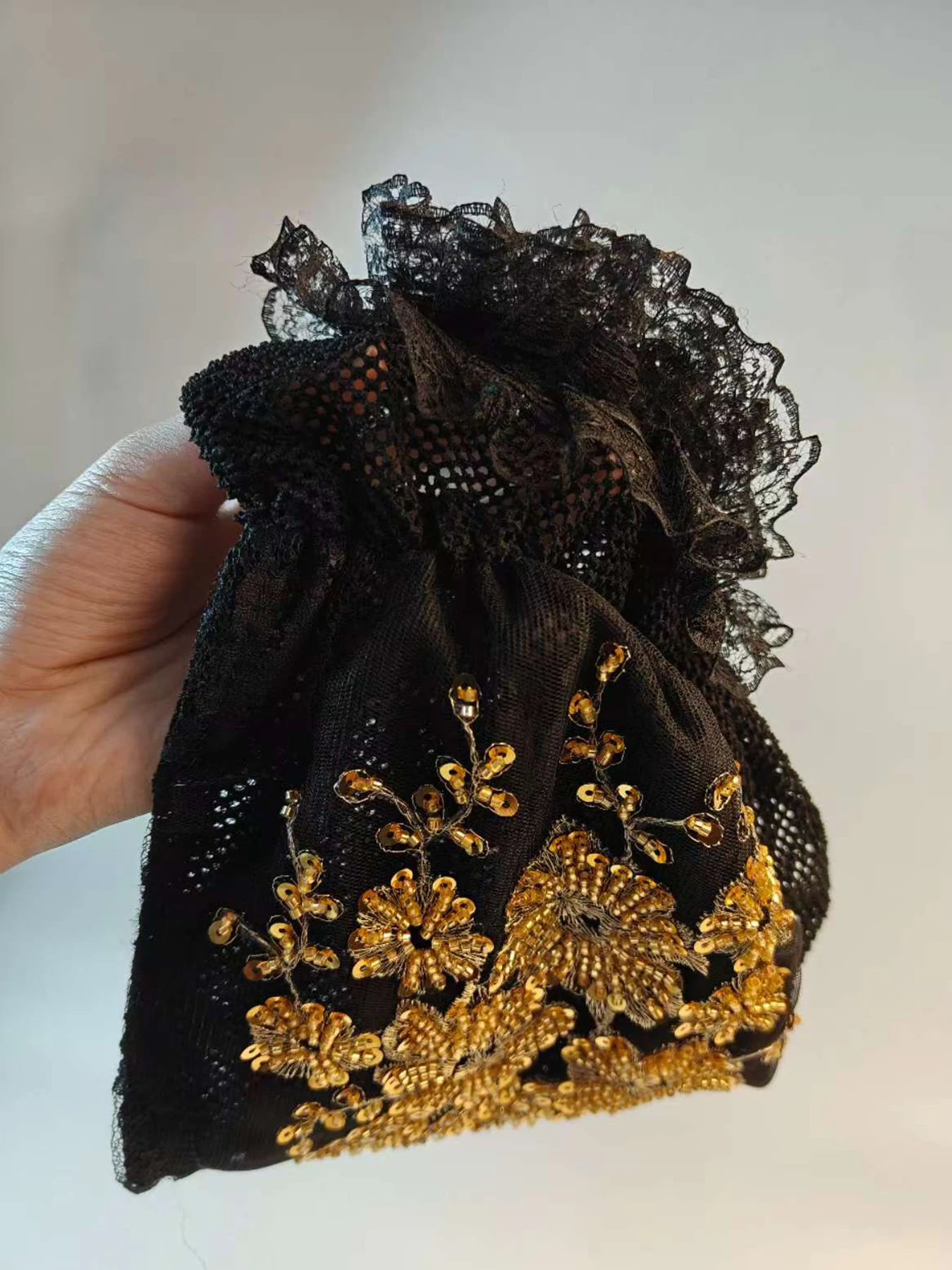 아프리카 여성 랩 머리 보닛 이슬람 터번 모자 레이디 헤드 랩 반짝이 발광 구슬 여성을위한 Pleated Turban 모자