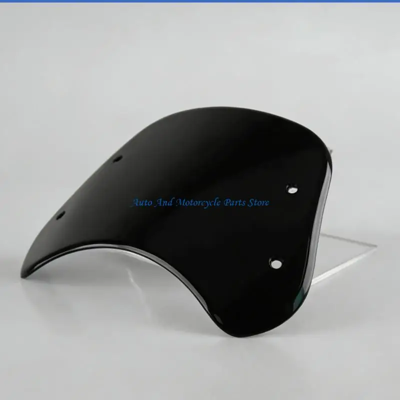 P9FD Nicht finstere Motorrad-Windschutzscheibe, Standardgröße 25 x 19 x 3 für verbesserte Sicht – Detail 5