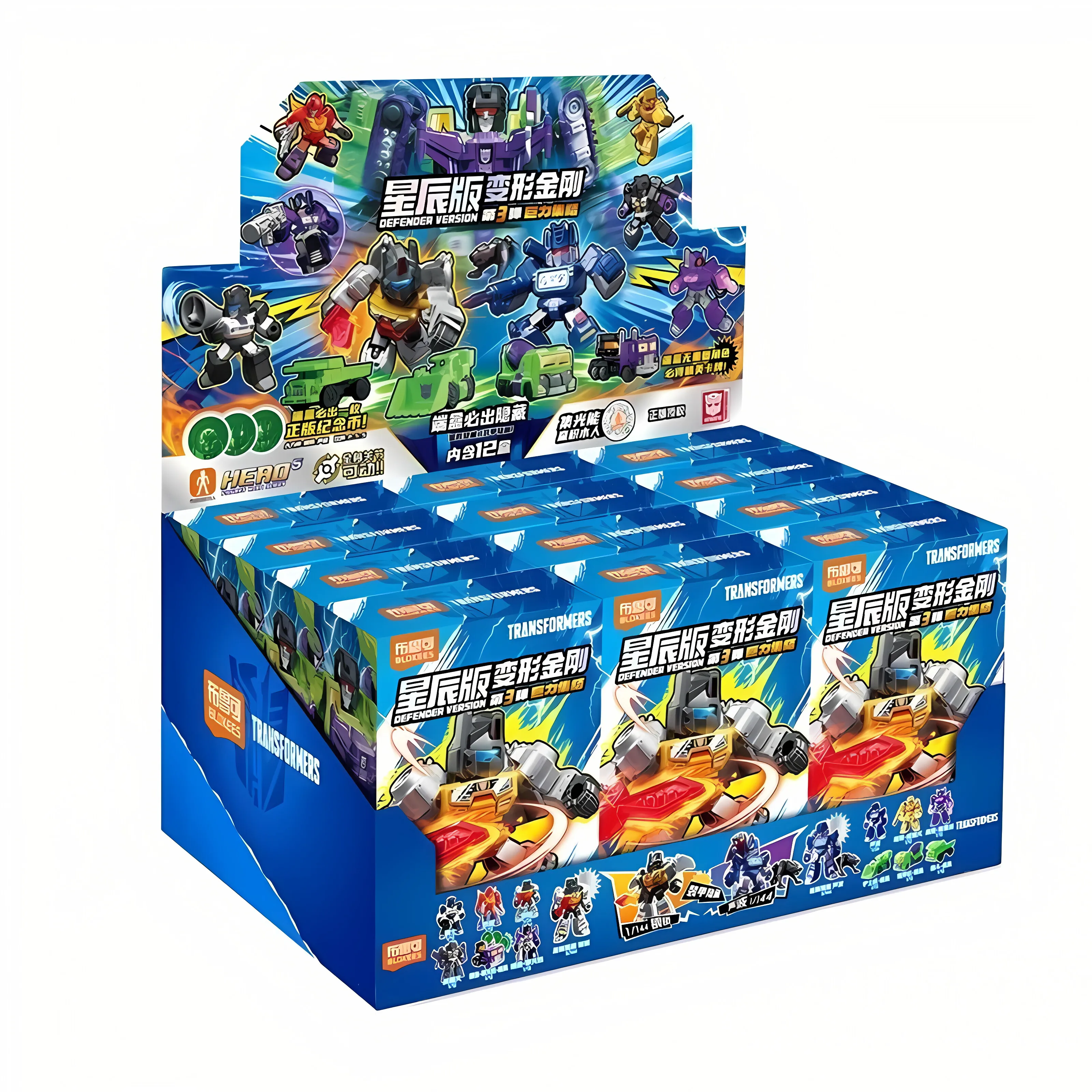 

Transformers Building Blocks Blokees Optimus Prime Bumblebee Limited Edition Blind Box Transfiguration Toy Robot Model Gift