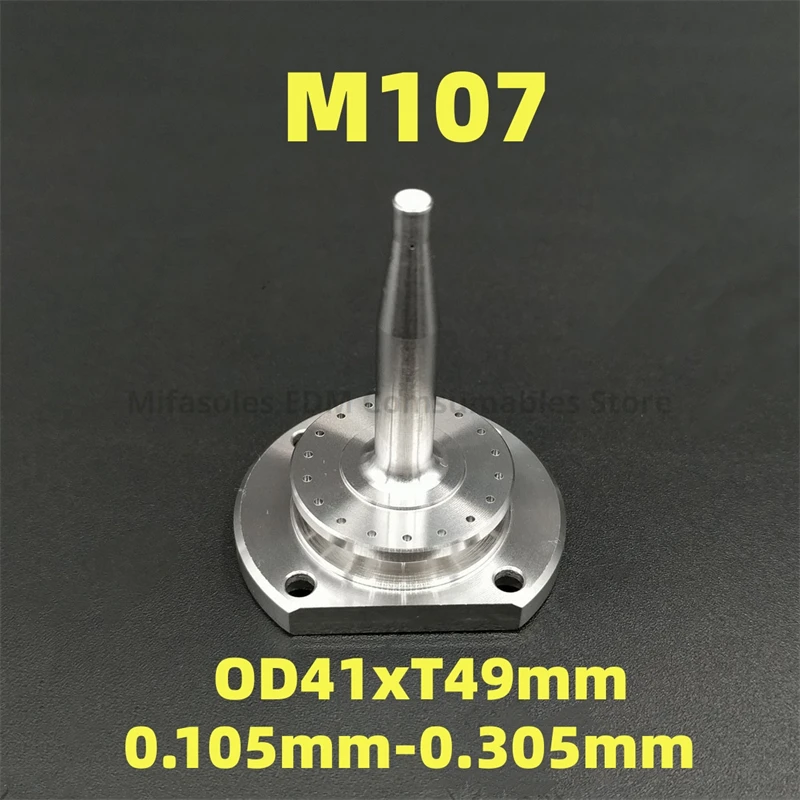 1PCS M107 Wire Guide X052B240G53 X052B240G54 0.105-0.305mm Diamond Guide OD41*T49mm for Mitsubishi-DWC EDM Wire Cut Machine