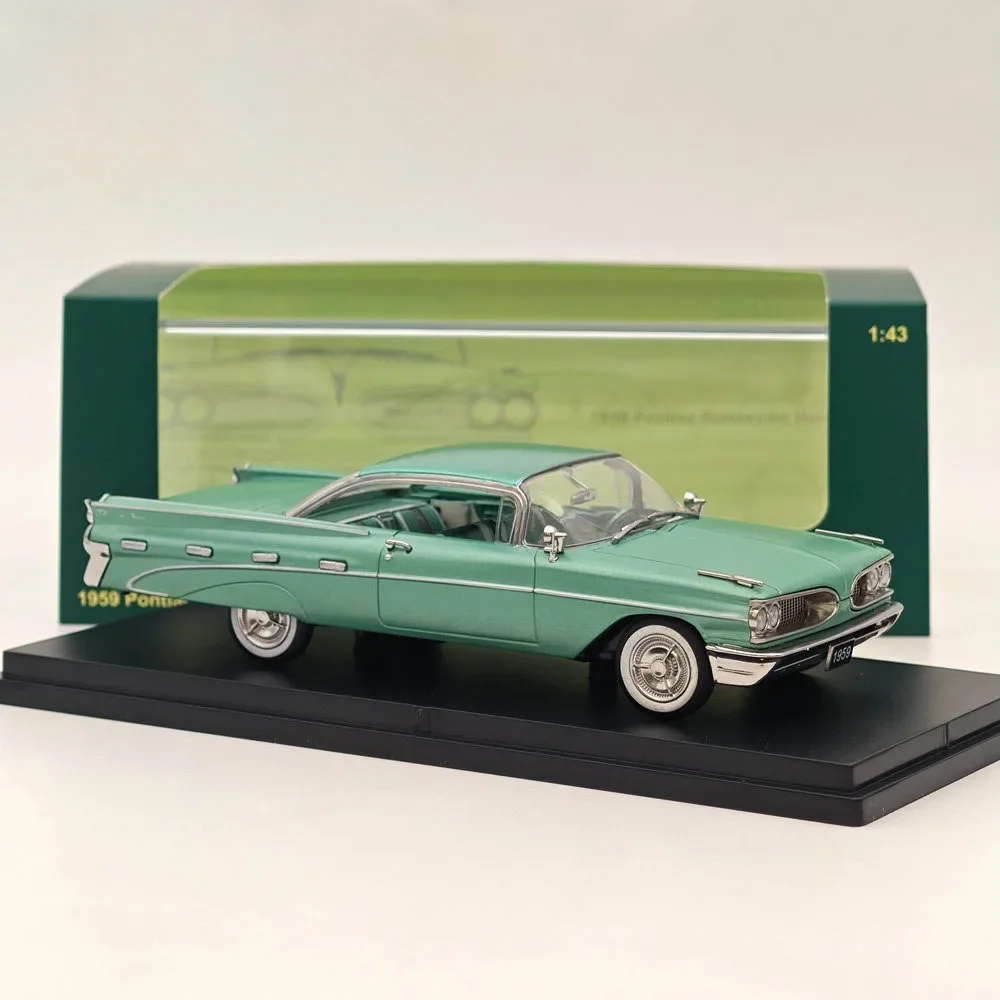 GFCC Diecast Alloy 1:43 Scale Pontiac Bonneville 1959 Supercar Cars Model Adult Toys Nostalgia Classics Souvenir Gifts Display