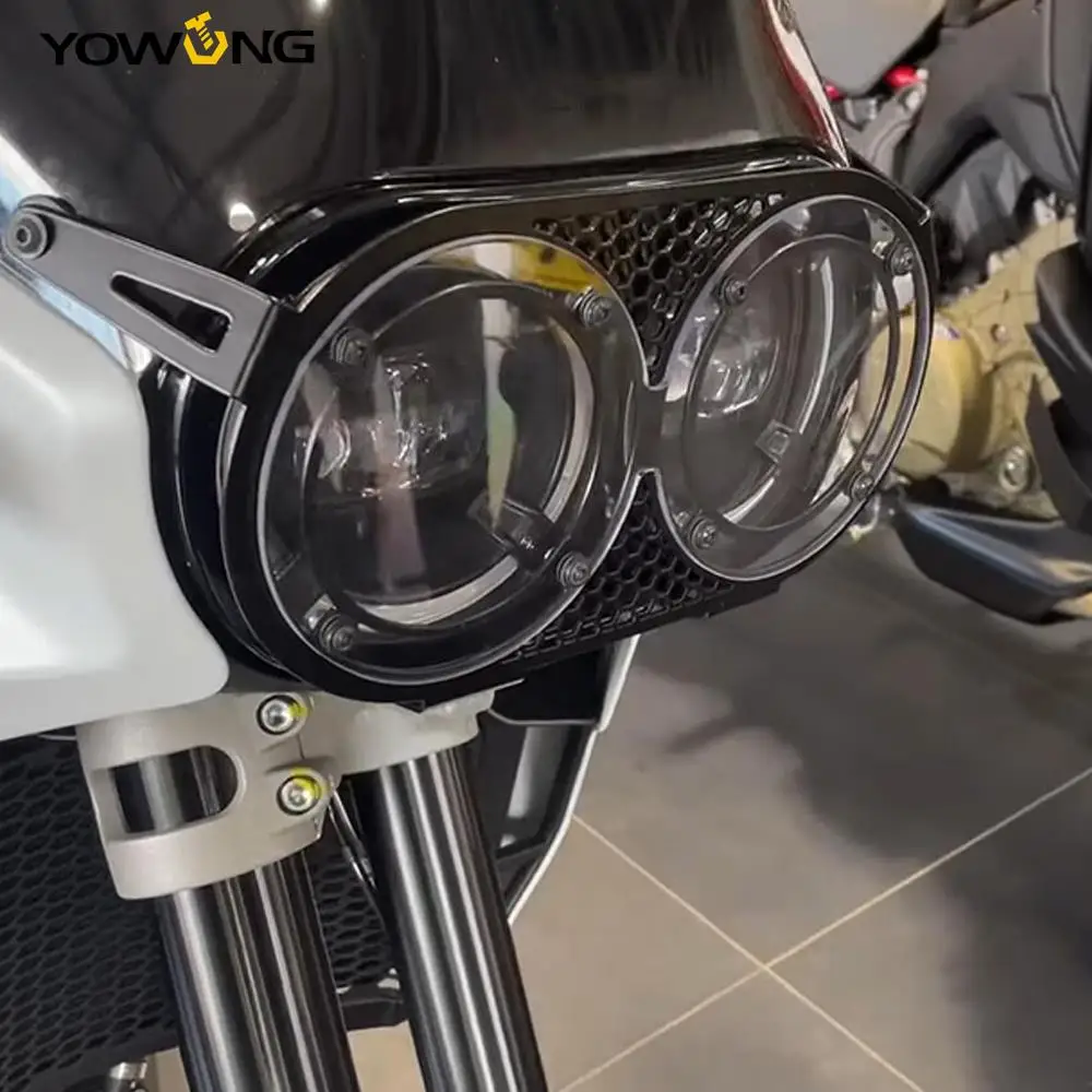 

FOR Ducati DesertX Desert-X Desert X Accessories Headlight Guard DesertX Headlight Grille Cover Headlight Protection 2022-2024