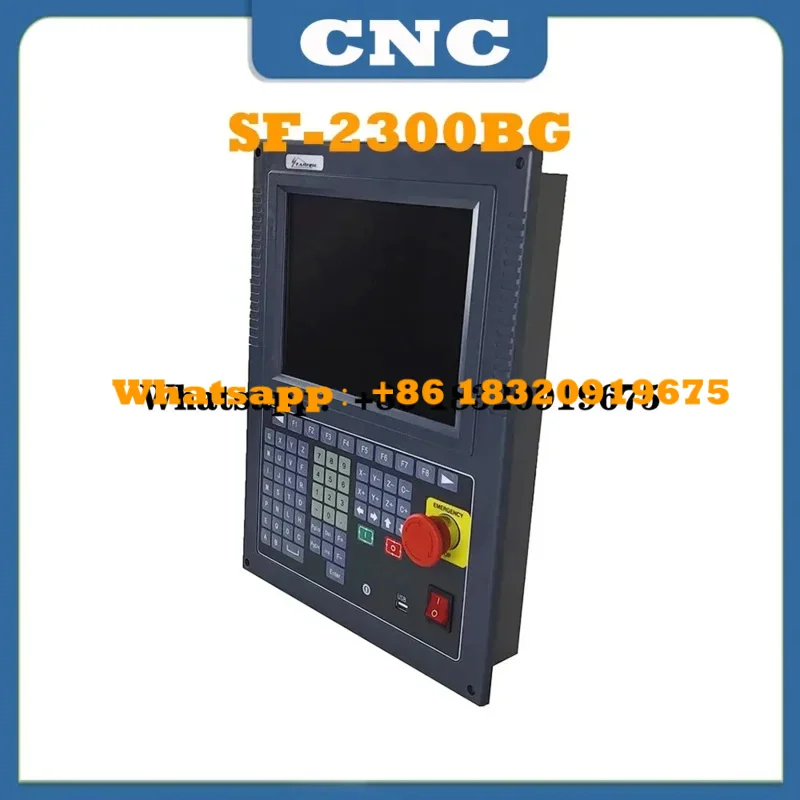 نظام آلة قطع الأسلاك المتقاطعة لهب البلازما CNC SF-2300BG وحدة تحكم قطع الأنبوب الدائري وألواح الأنبوب
