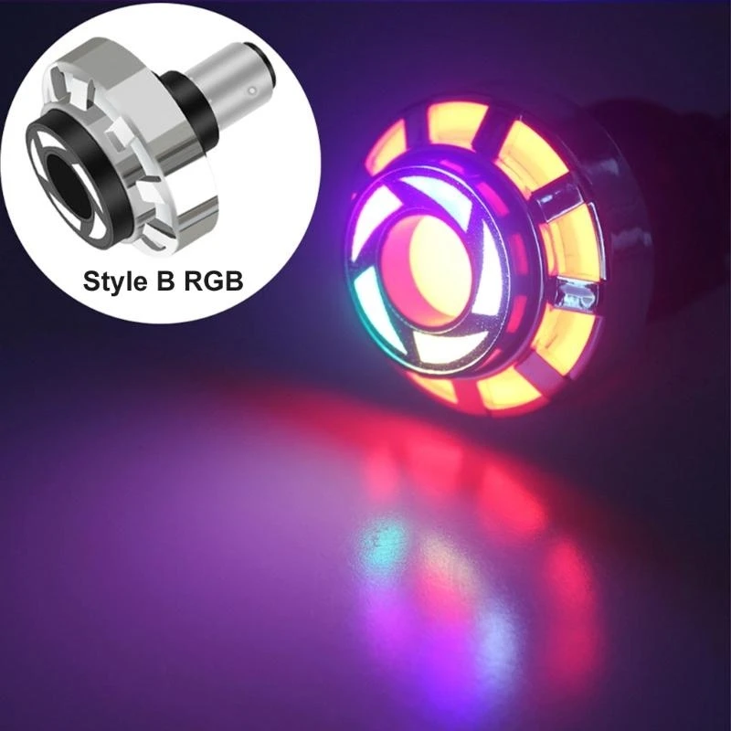 High Visibility Motorcycle Tail Light with  Effects LED Motorcycle Lamp for Night Riders & Motorcycle Enthusiasts H9EE