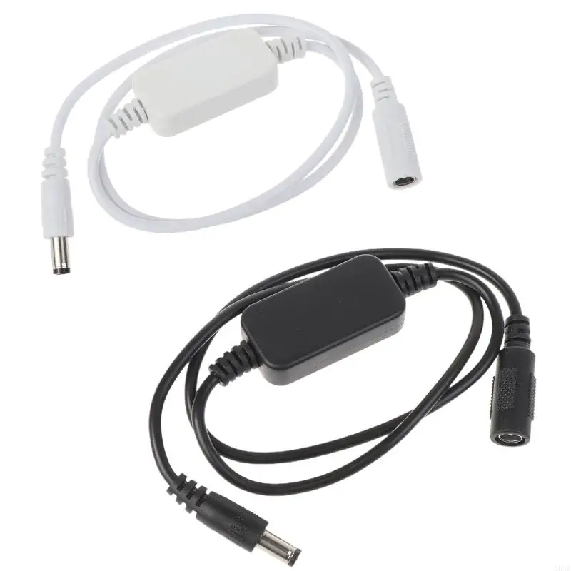 594A 60cm Routing Rebooter 5V 9V 12V Automatic Reset Cable for 5.5x2.1mm Devices