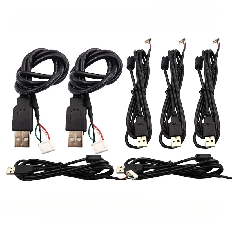 1PCS 0.6M 1.0M 1.5M USB Public Touch Screen Terminal Data Cable Xh2.54/ph2.0/mx1.25/sh1.0 Motherboard USB Connection Cable
