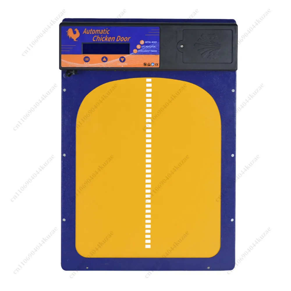 

Умная металлическая дверца для курятника с таймером, дверца для птицы с дистанционным управлением, регулировка времени открывания