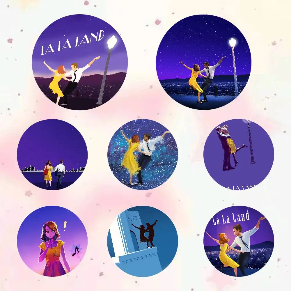 Movie La La Land Anime Cartoon Pins Backpack Shoes Jewelry Accessories Cosplay Handmade Badge