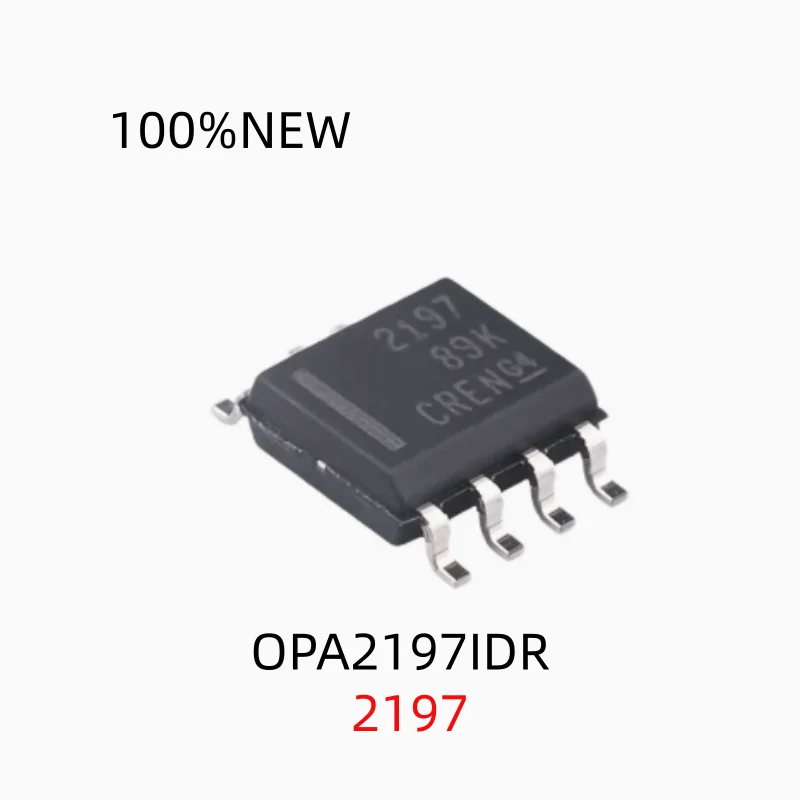 (5 Pieces) 100% New Opa2197Idr Silk Screen 2197 Package Sop-8 Dual-Channel Precision Operational Amplifier Chip