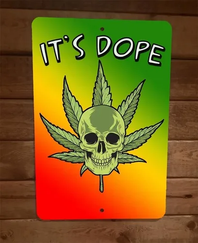 Its 420 Mary Jane  Metal Wall Sign