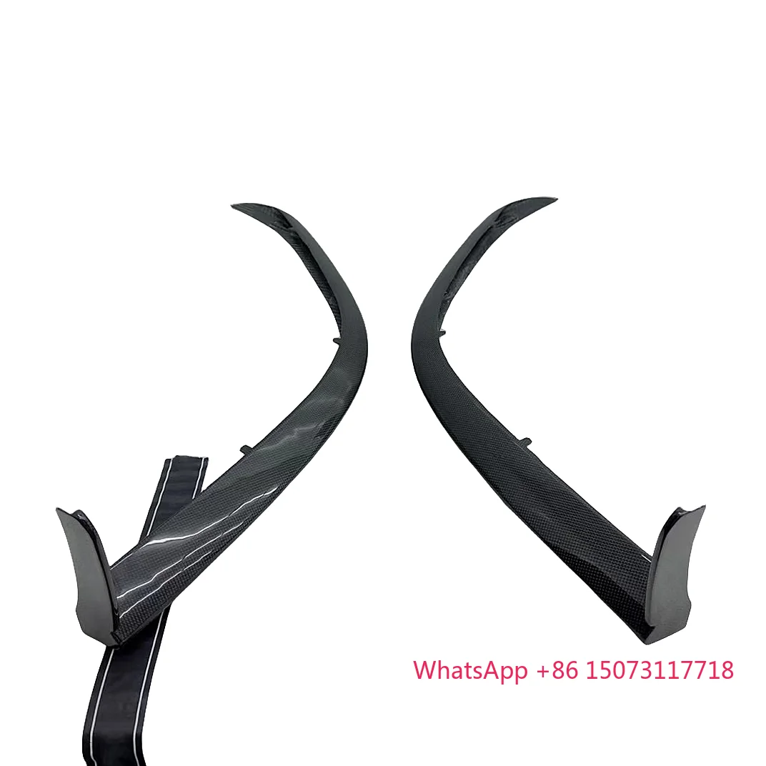 

New Arrival Dry Carbon Fiber OME Style Bodykit for 296GTB Car Accessories Bumper Lip Side Skirts Diffuser Spoiers