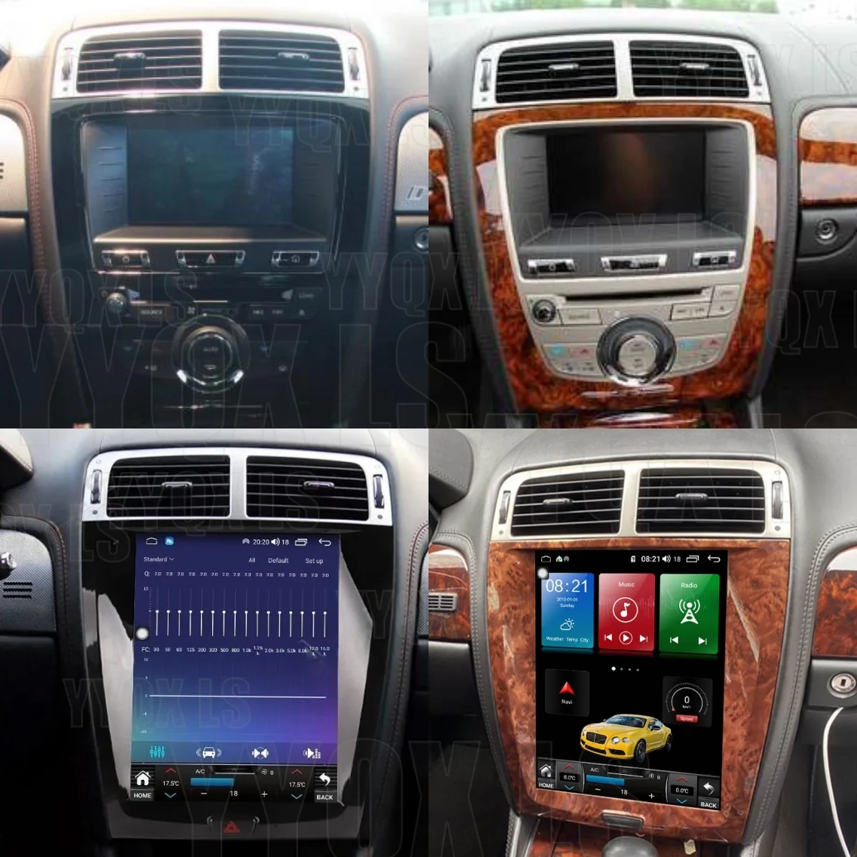 

For Jaguar XK XKR S XKR-S 2007-2015 Car Radio Wireless Carplay Android Auto Intelligent System Multimedia Player Stereo GPS
