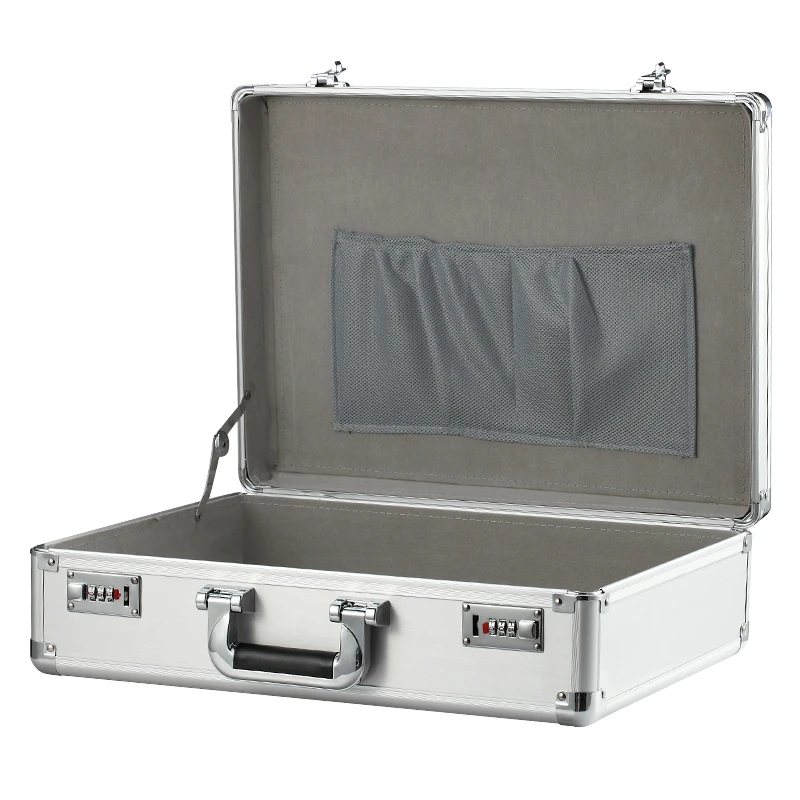 

Aluminum alloy small password box, portable document, household storage box, toolbox, toy storage.