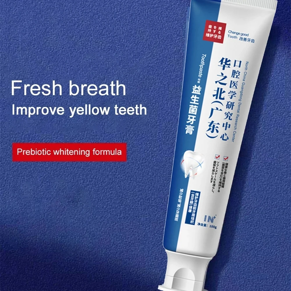 

100g Probiotic Toothpaste Whitening Repair Repairing Enzyme Dental Stone Remover Oral Odor Prevention Toothpaste Oral Care