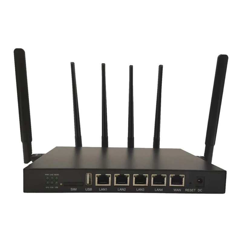 1200Mbps Wireless Dual Band Lte Router 5g Chipset MT7621A WAN/LAN Port 4g Lte Wireless Router PCIE M.2 Slot Openwrt Firmware