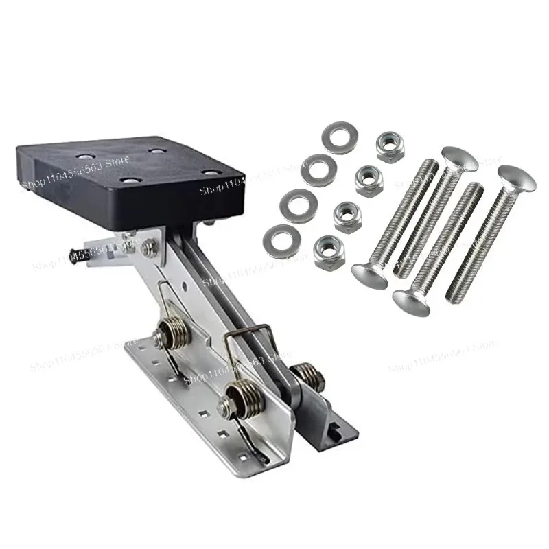 Aluminum Marine Outboard Motor Bracket Heavy Duty 2 Stroke Yacht Boat Engine Mount Support