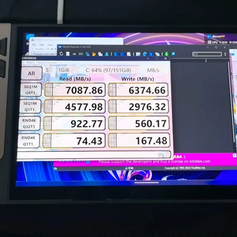 ل MSI مخلب 8 AI Claw7 SSD محول يده تحويل 2230 إلى 2280 4T 8T M2 SSD لوح تمديد M.2 محول الناهض بطاقة