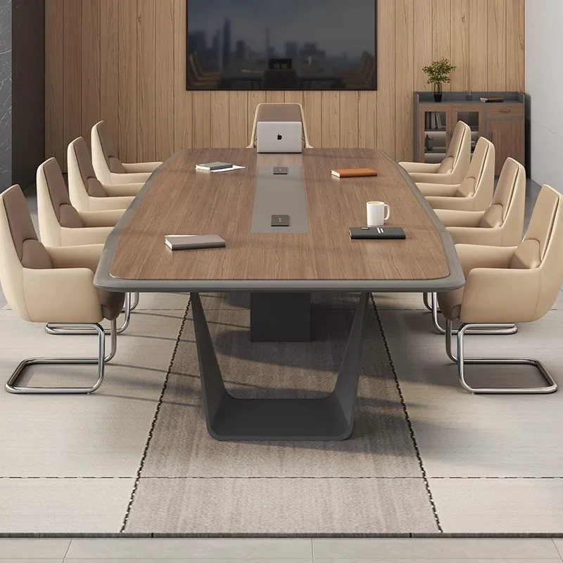 Office conference table conference room table and chair combination staff training table