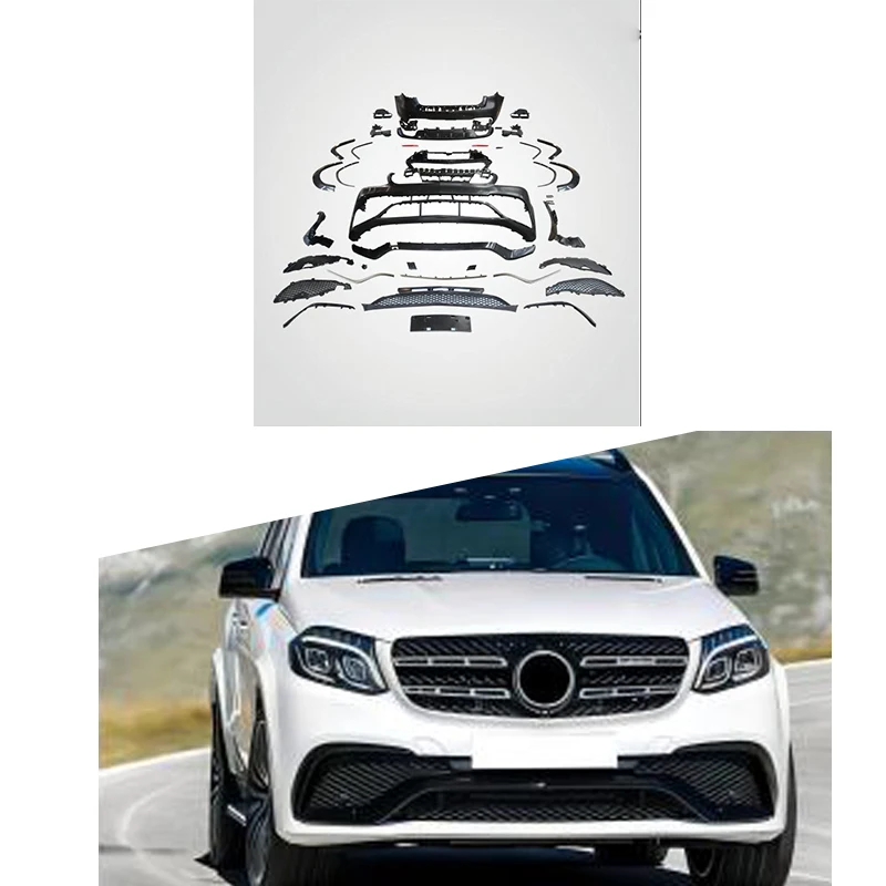 

Комплект кузова для MERCEDES-BENZ GLS (W166) МОДЕЛЬ 2015-2023 Комплект кузова для подтяжки лица Amg