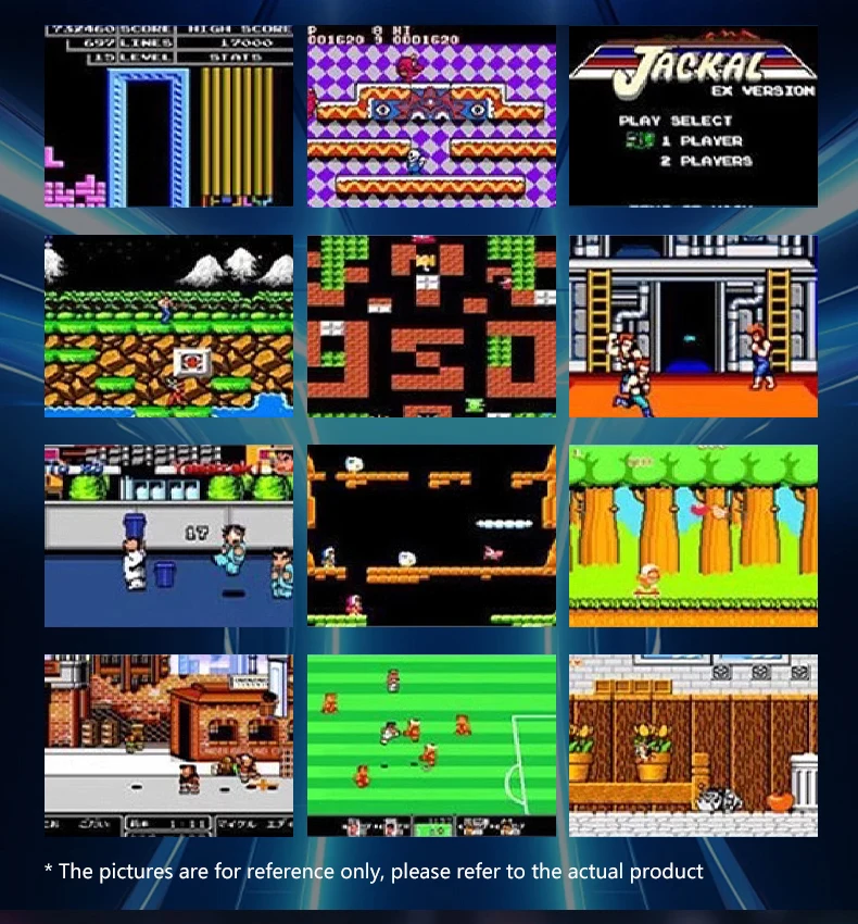 Retro Handheld Game Console Portable Arcade Gaming Player_voghion.com