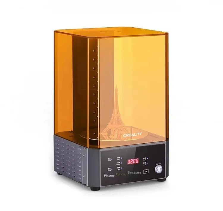 

CrealityUV Аксессуары для отверждения UW-01 Машина для очистки и отверждения с УФ-излучением большого размера 2-в-1