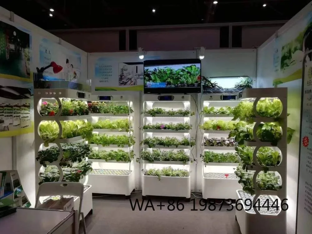 

2024 Hydroponic Indoor Garden, Smart Vegetable Growing Cabinet for Home Use