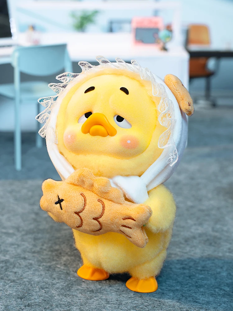 

New annoying duck Upsetduck for work annoying duck plush toys blind box decorations, figurines desktop home decor