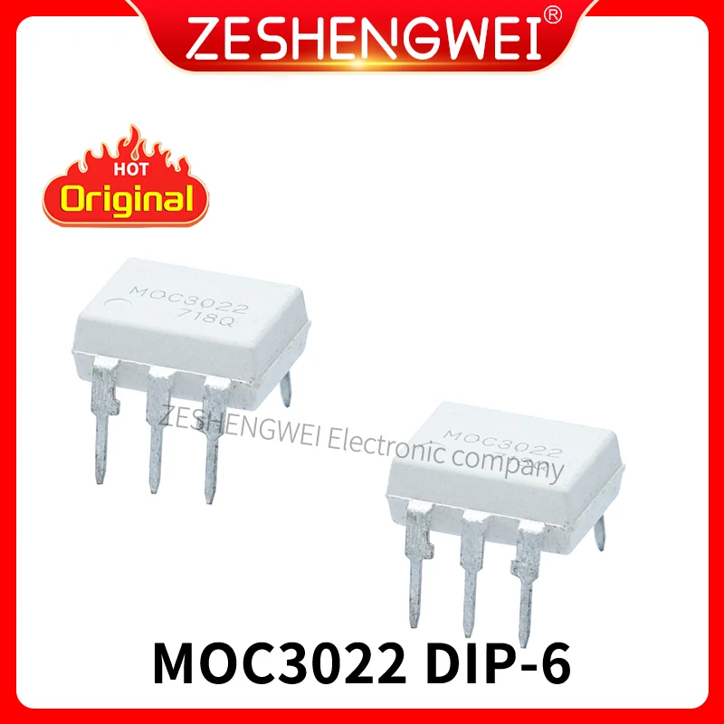 

5PCS MOC3022 EL3022 K3022P 3022 DIP-6 NEW IC Original In Stock