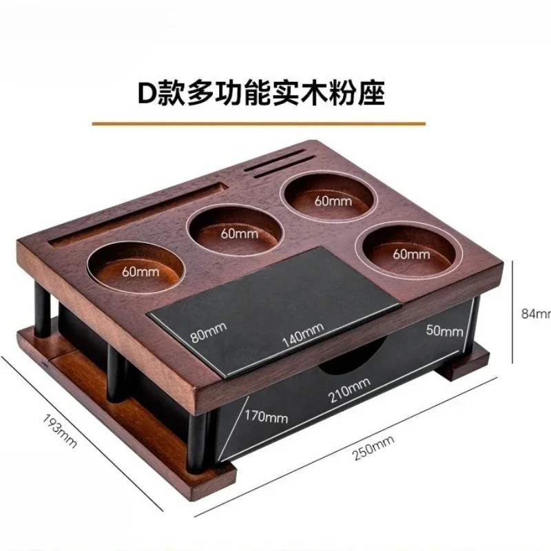 Italian coffee powder press base with slag box slag bucket, cloth powder press