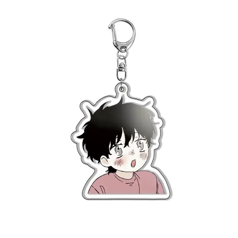 Anime Waterside Night Taeju Double Sided Acrylic Keychain Plate Yaoi Anime Low Tide In Twilight Key Chain Cosplay Props For Fans