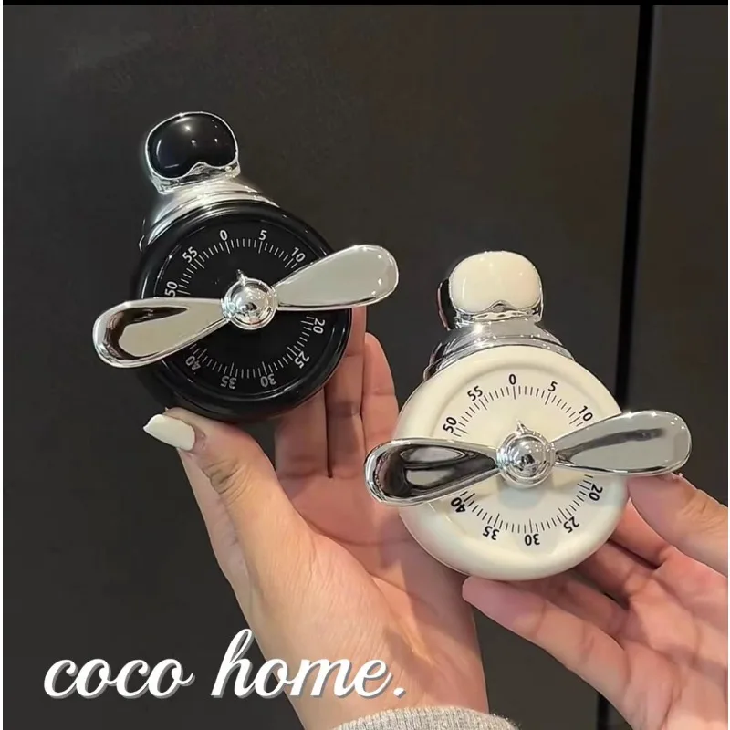 Pilot Magnetic Mechanical Timer Kitchen Cooking Baking Countdown Reminder Alarm Clock Time Management Tool Timer Kitchen Timer