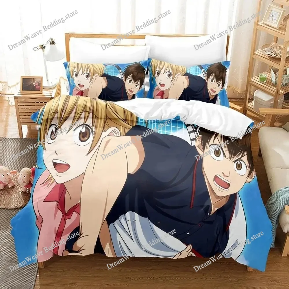 

BabySteps Bedding Set Single Twin Full Queen King Size Bed Set Adult Kid Bedroom Duvet Cover Sets 3D Print Anime Bed Sheet Set