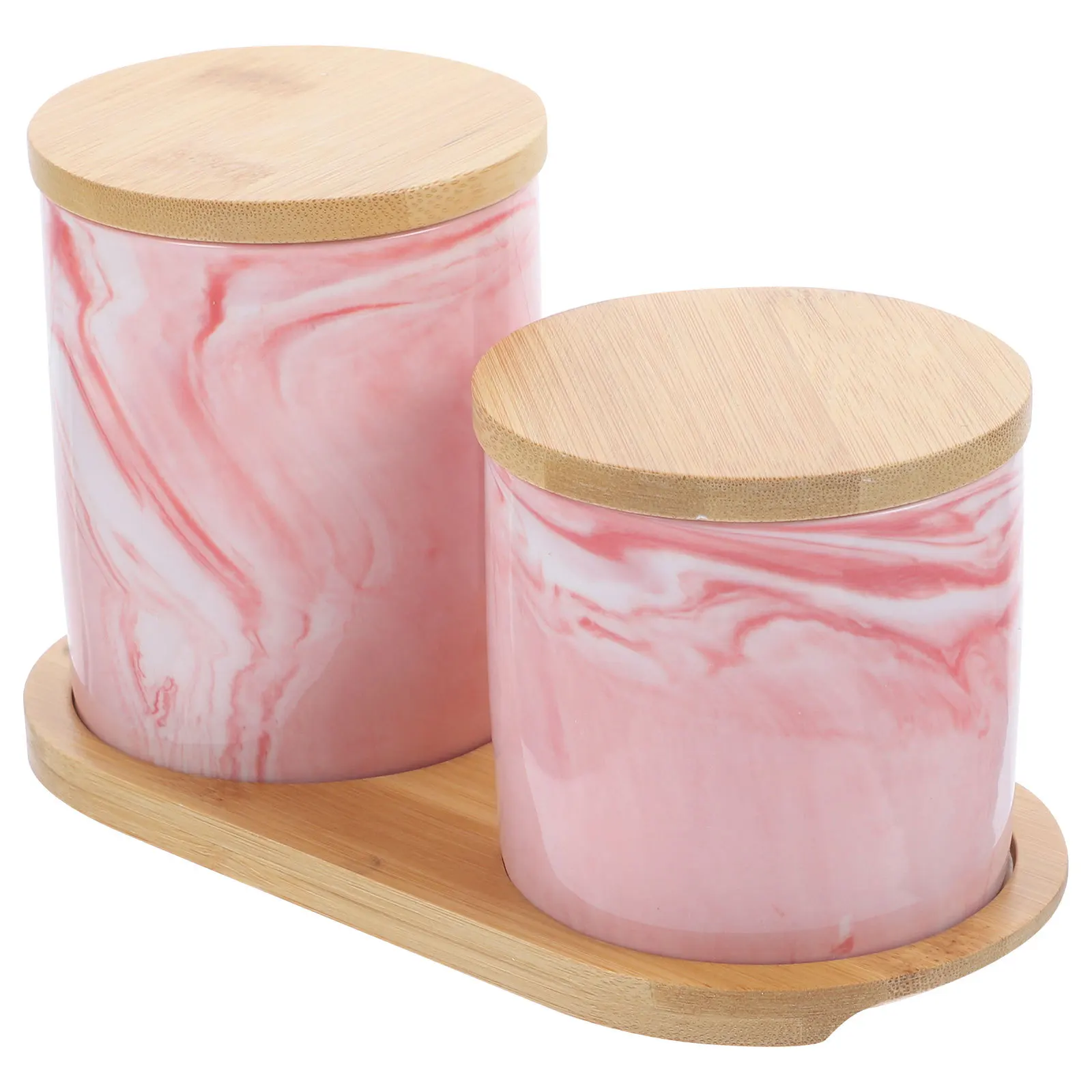 1Set Ceramic Tea Storage Box Organizer Airtight Kitchen Accessories Pretty Surface Festive Housewarming Gift