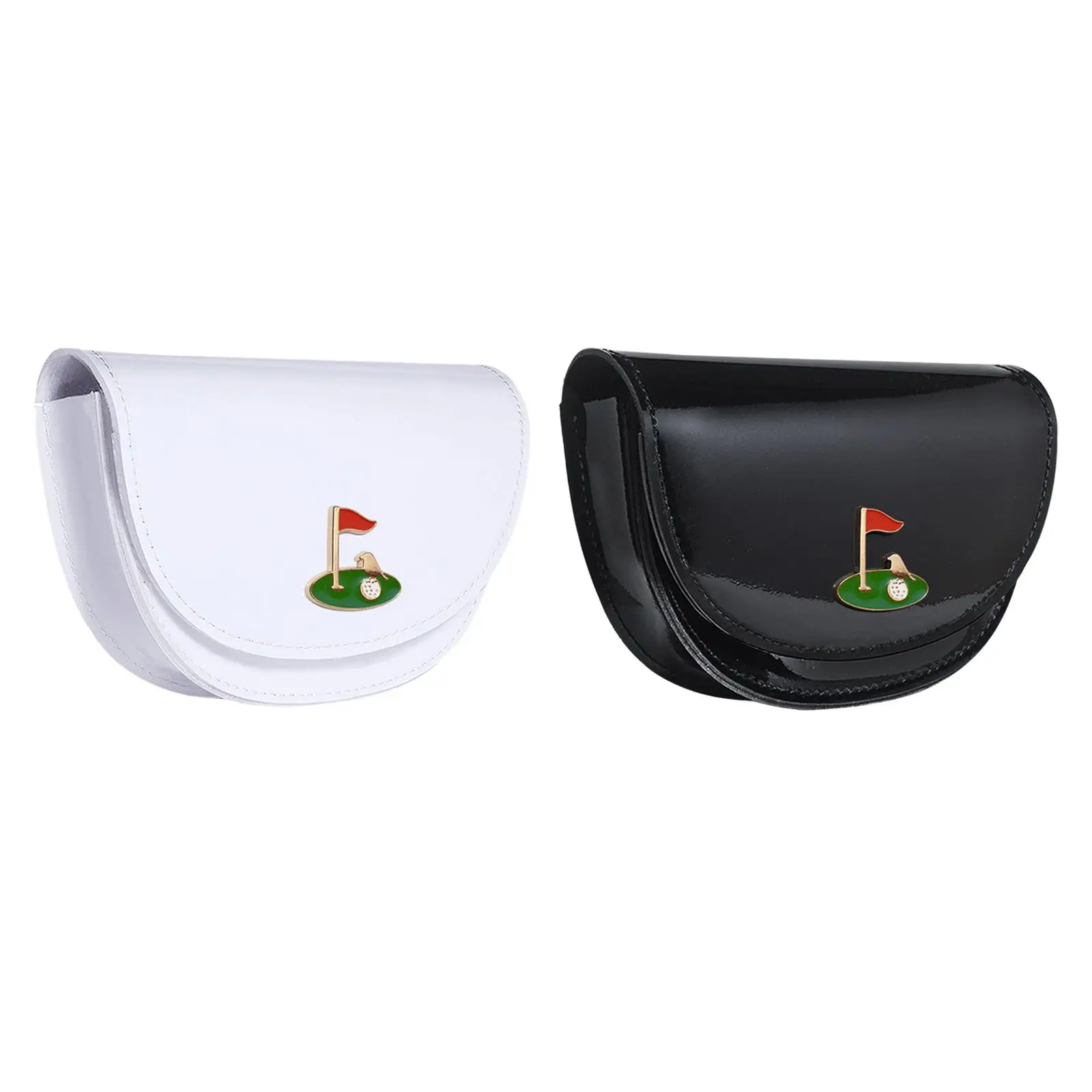 

PU Leather Golf Rangefinder Carrying Case Waterproof Compact Ball Waist Bag Fanny Pack for Golf Equipment